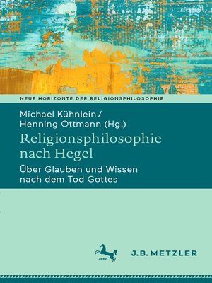 cover image of Religionsphilosophie nach Hegel